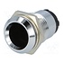 SIGNAL-CONSTRUCT 10mm  Led Houder Metaal  Zonder Kunststof Stop