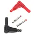 4mm Bananen Plug Male Haaks  Rood