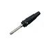 4mm Bananen Plug Male  Zwart