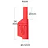 4mm Stackable Banana Plug Red