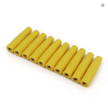 4mm Bananenplug Female Connector Geel