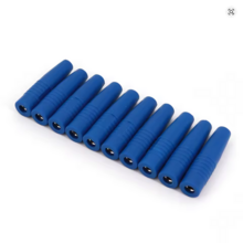 4mm Bananenplug Female Connector Blauw