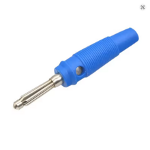 4mm Bananen Plug -Male Blauw Max 32A