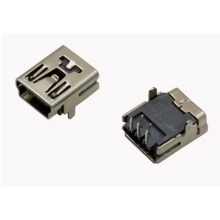 USB mini print connector Female 2 Foot 5pins