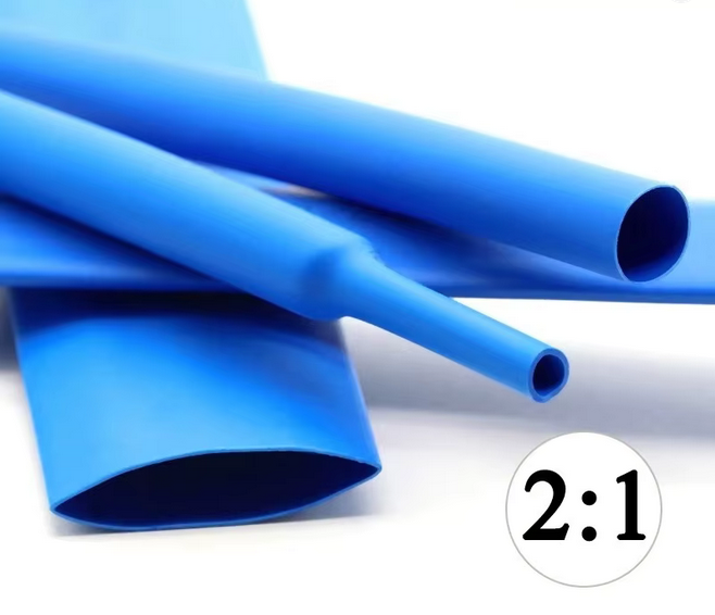 Krimpkous Blauw 1,0mm-0,5mm