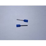 E0508 Wire end sleeves Diameter 0.5mm AWG 22 Blue