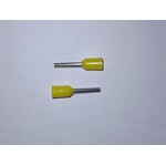 E0308 Ferrules Diameter 0.3mm AWG 24 Yellow