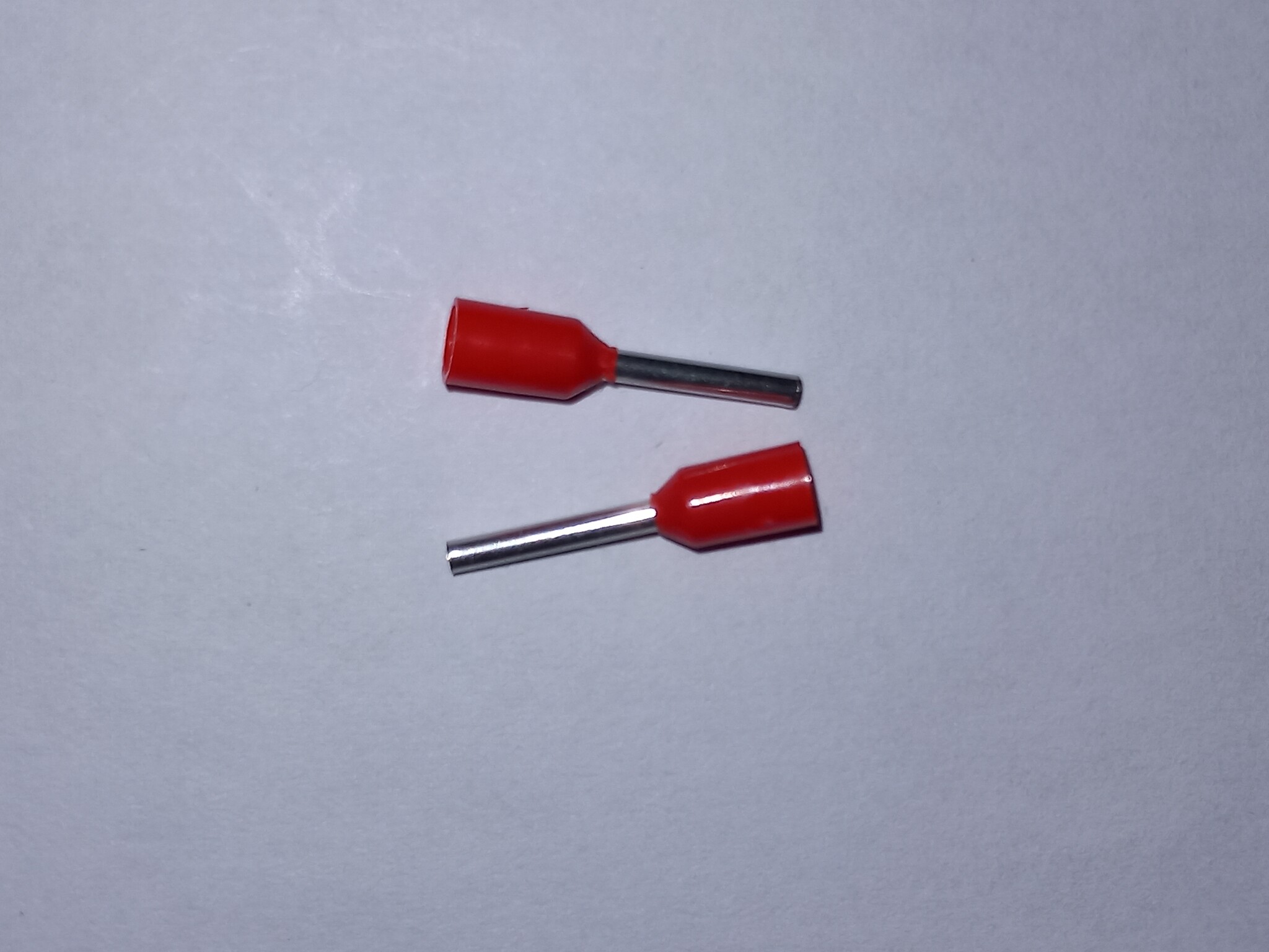 E1008 Ferrules Diameter 1.0mm AWG 18 Red