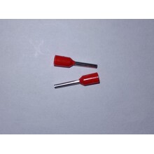 E0510 Ferrules Diameter 0.5mm AWG 22 Red