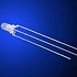 3mm Round Bi-Color LED White Diffuse Common Cathode Red/Emerald Green