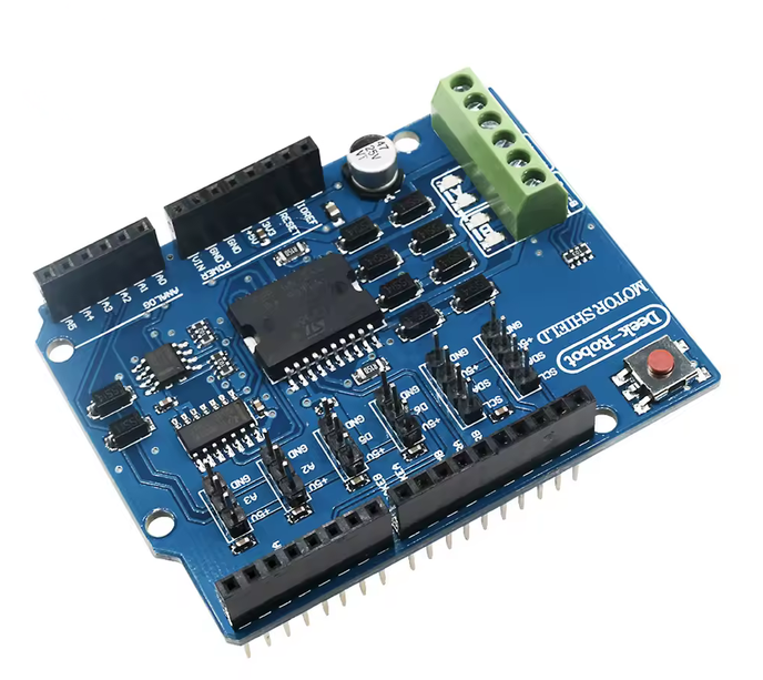 L298P Dual H-Bridge Motor Shield Tot 2A Per Motor