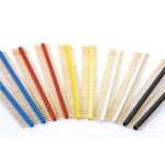 Header Male 1x40 pins in verschillende kleuren