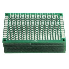 PCB Experimenteer print Dubbel Zijdig 4x6cm