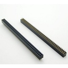 Headerpins 2x40 pins zwart Female