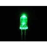 5mm Round Led Clear Blink (Flash) Green