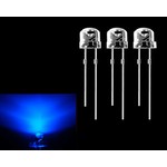 5mm Straw Hat Led Helder Blauw