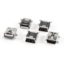 Mini USB type B female 5pin connector
