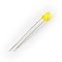 3mm Ronde Led  Diffuus knipper (flash) Geel