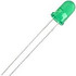 3mm Round Led Diffuse Flash Green