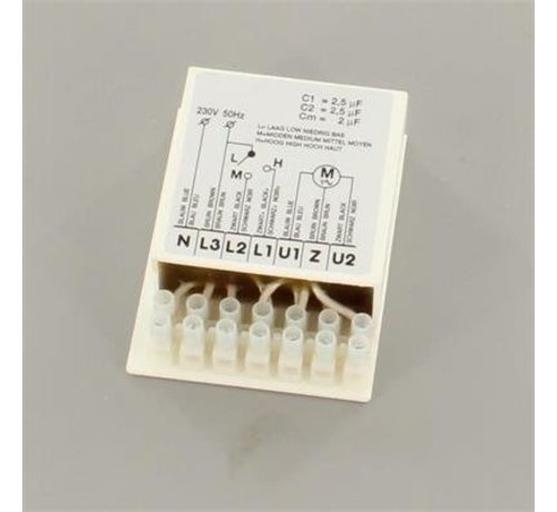 orcon SO-Condensatorblok 8/14 tbv MVS/MPV 21908051