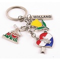 Matix Sleutelhanger met 4 Holland bedels