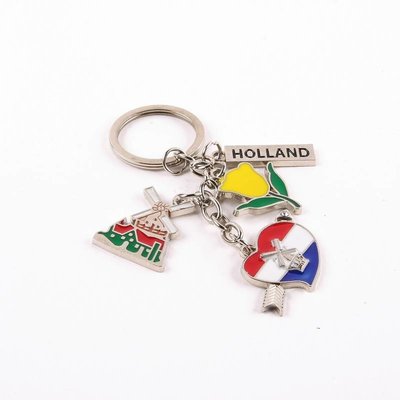 Matix Schlüsselanhänger mit 4 Holland-Anhängern