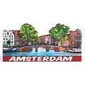 Typisch Hollands Magneet 2D Compilatie -brug Amsterdam