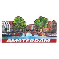 Typisch Hollands Magnet 2D Compilation Brücke Amsterdam