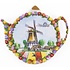 Matix Theezak - Schoteltje - Tulpen - Molen