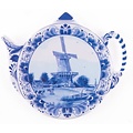 Matix Tea bag - Saucer - Delft - Windmill