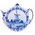 Matix Tea bag - Saucer - Delft - Windmill