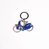 Typisch Hollands Amsterdam Sleutelhanger Fiets - Blauw