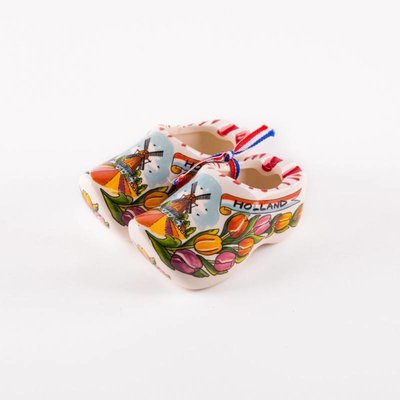 Matix Clogs tulip decoration on ribbon 7 cm