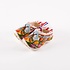 Typisch Hollands Clogs of tulip decor on a ribbon of 7 cm