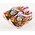 Typisch Hollands Clogs tulip decoration on ribbon 7 cm