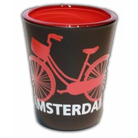 Typisch Hollands Shot glass - Amsterdam - Bicycle