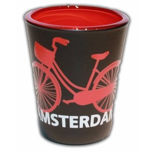 TTD Gifts Schnapsglas - Amsterdam - Bike