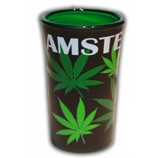 TTD Gifts Schnapsglas Cannabis - Amsterdam