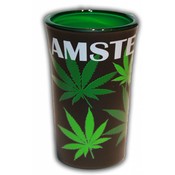 Typisch Hollands Schnapsglas Cannabis - Amsterdam