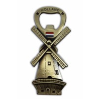 Typisch Hollands Mill - Magnet - Bottle opener - Bronze