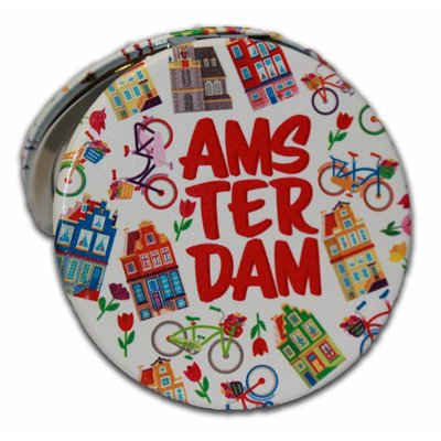 Matix Mirror Box Round - Amsterdam