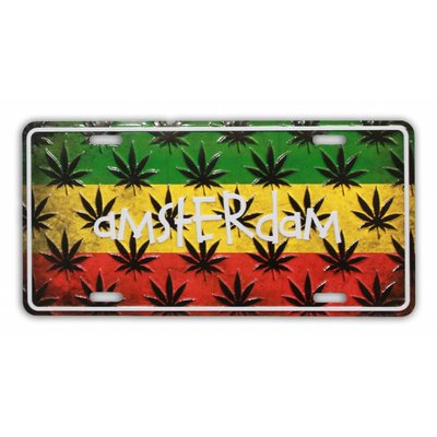 Typisch Hollands Amsterdam Plate - Rasta