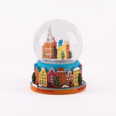 Matix Sneeuwschudbol - Amsterdam 10 cm