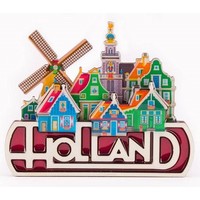 Typisch Hollands Magnet Holland - Village view