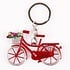 Typisch Hollands Keychain - Bicycle with Tulips - Red