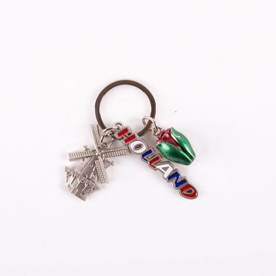 Typisch Hollands Keychain with charms - Letters