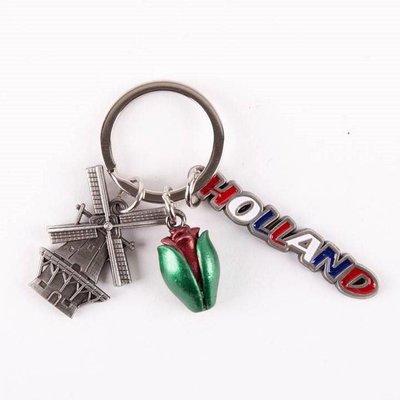 Typisch Hollands Keychain with charms - Letters