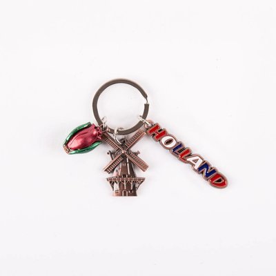 Typisch Hollands Keychain with charms