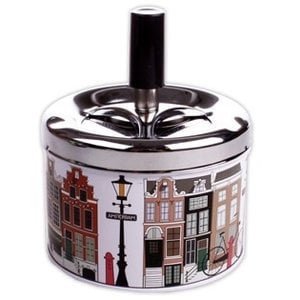 TTD Gifts Ashtray Dutch facade houses