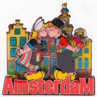 Matix Magnet - Kissing couple in Amsterdam